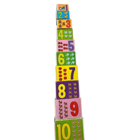 Vimtage Walt Disney Stacking 10 Boxes- Mickey Mouse, Donald Duck-1980s - Picture 3 of 15